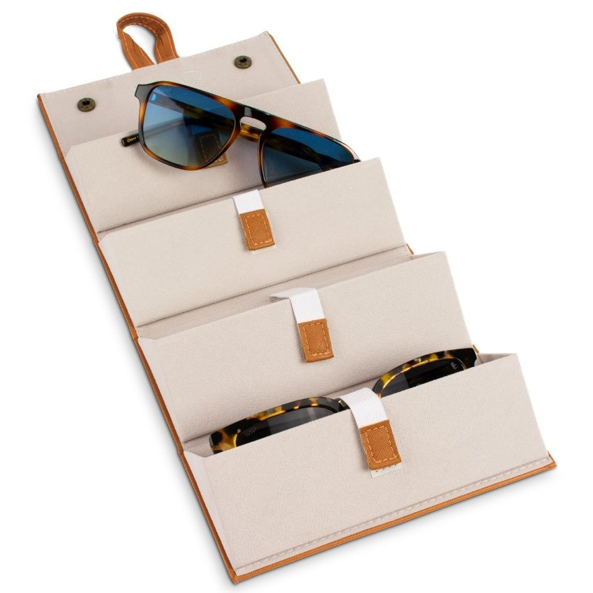 Estuche de viaje de 4 niveles para gafas