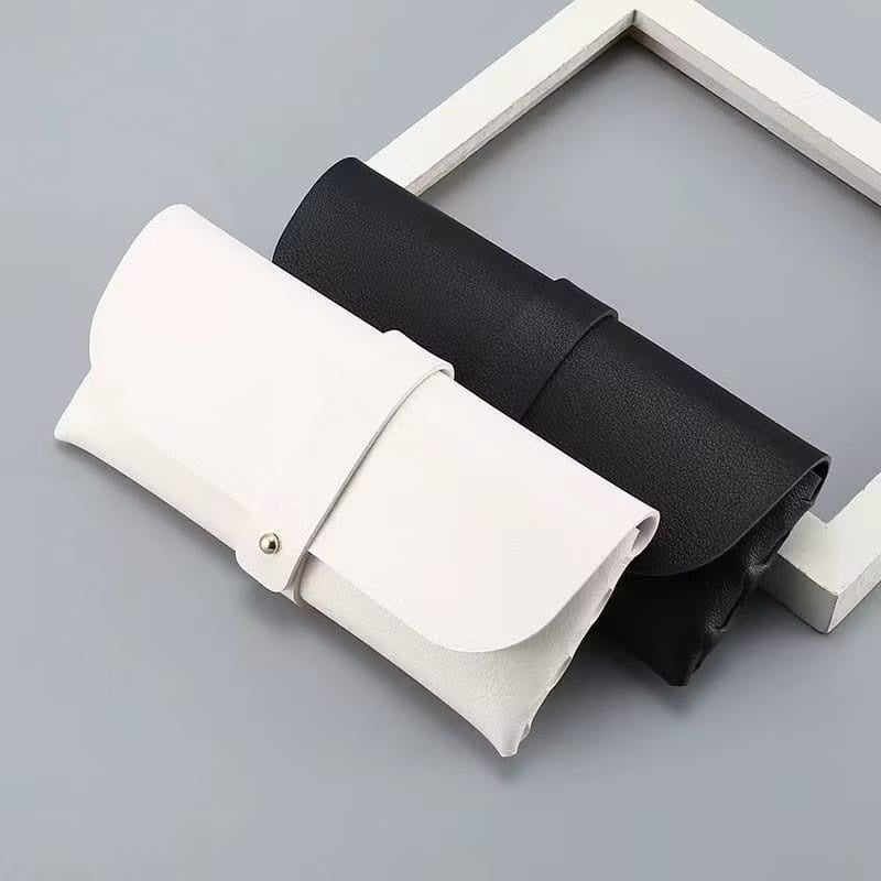 Estuche clásico de cuero para gafas – Elegante y duradero
