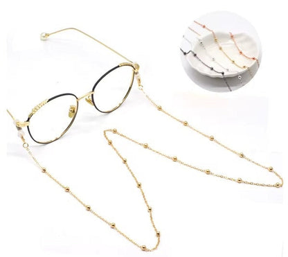 Cadena pulida – Accesorio elegante para gafas