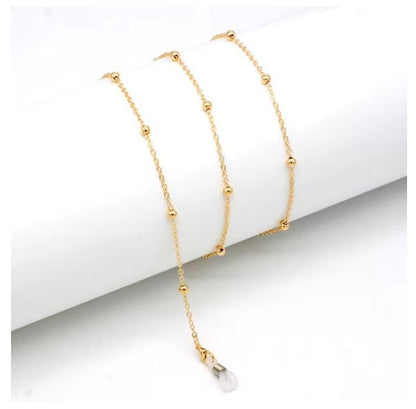 Cadena pulida – Accesorio elegante para gafas