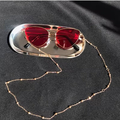 Cadena pulida – Accesorio elegante para gafas