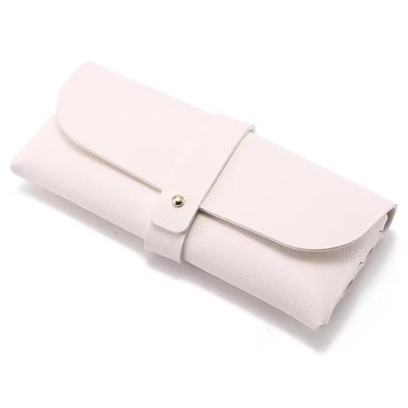 Estuche clásico de cuero para gafas – Elegante y duradero