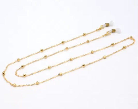 Cadena pulida – Accesorio elegante para gafas