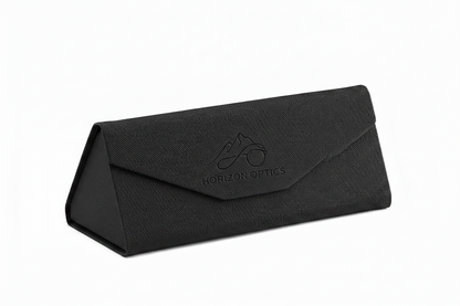 Estuche plegable tejido para gafas de sol