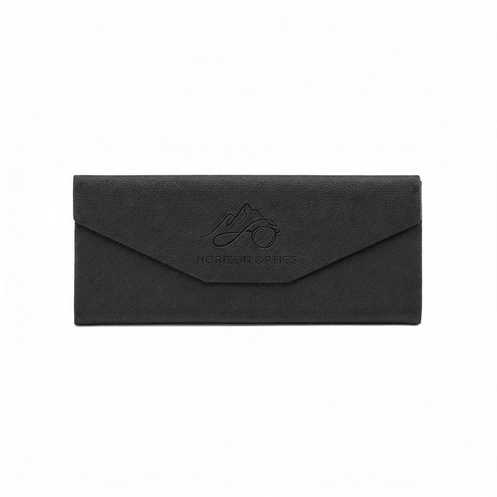 Estuche plegable tejido para gafas de sol