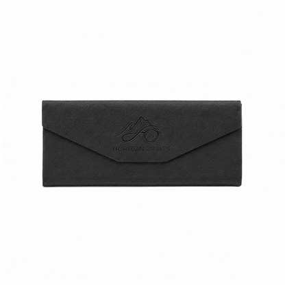 Estuche plegable tejido para gafas de sol