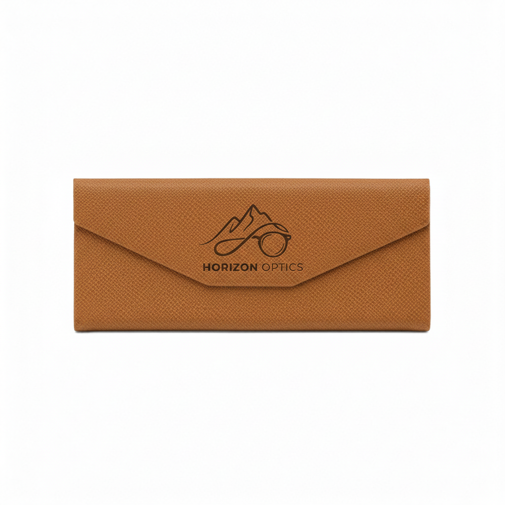 Estuche plegable tejido para gafas de sol