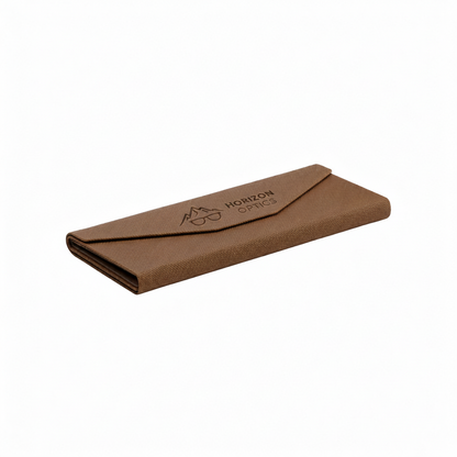 Estuche plegable tejido para gafas de sol