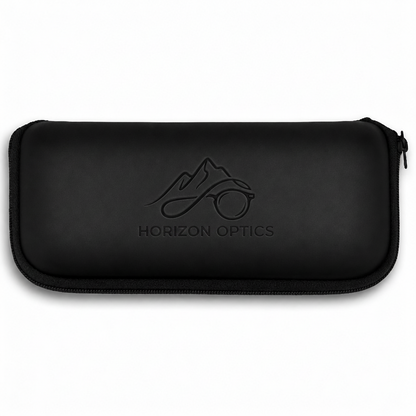 Funda blanda con cremallera para gafas de sol